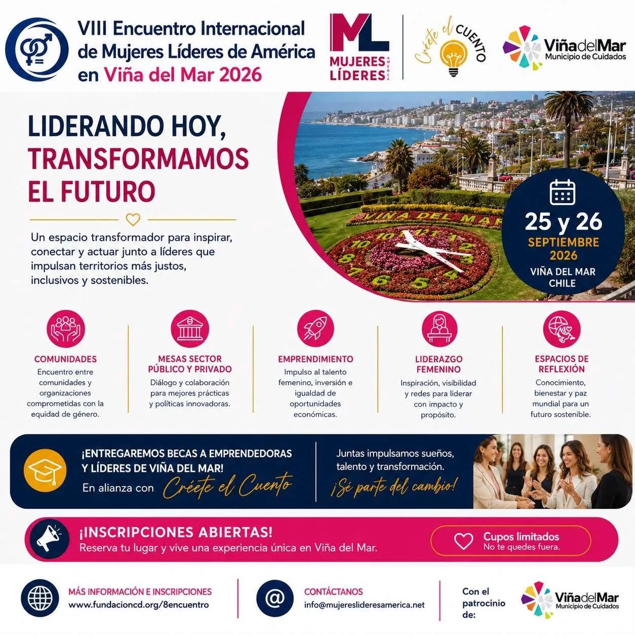 VIII Encuentro Internacional Mujeres Líderes América 2026